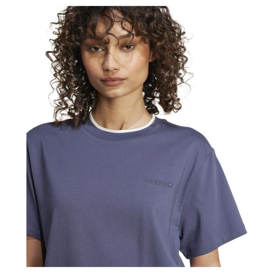 Adidas Γυναικεία κοντομάνικη μπλούζα Graphic Sports Loose 3-S Tee